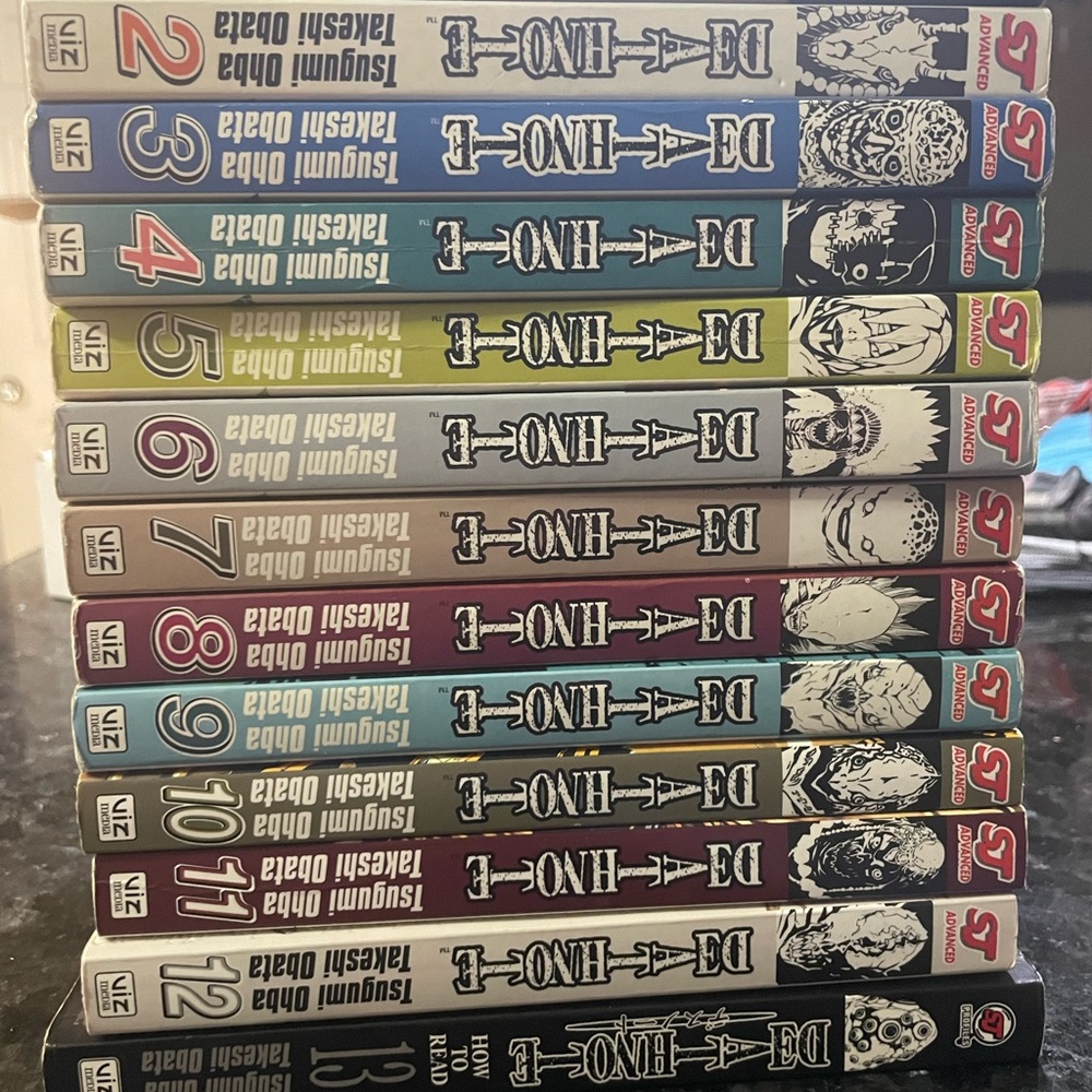 Death Note Manga Collection Set 1-13 English
